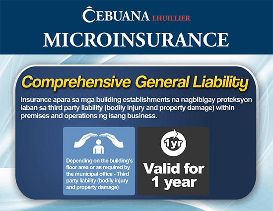 comprehensive General Liability Microinsurance