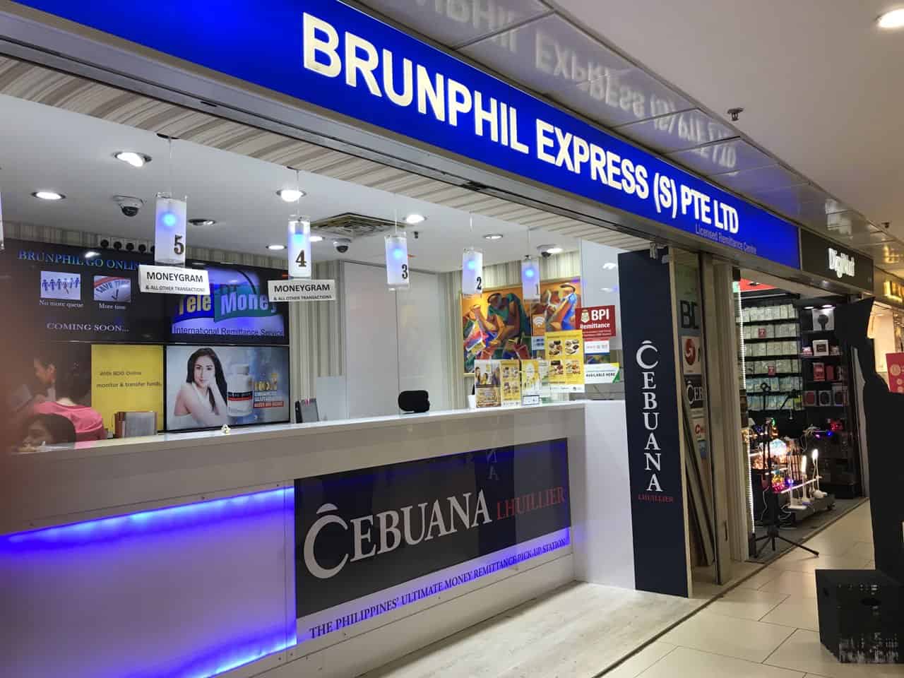 Brunphil Express, Lucky Plaza, Singapore