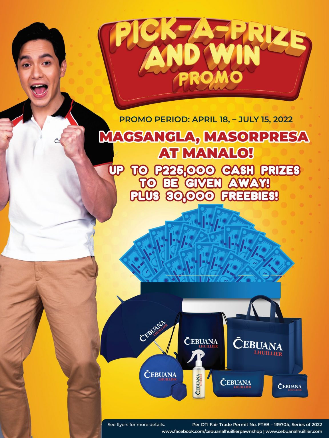 PICK A PRIZE AND WIN PROMO Cebuana Lhuillier Pawnshop