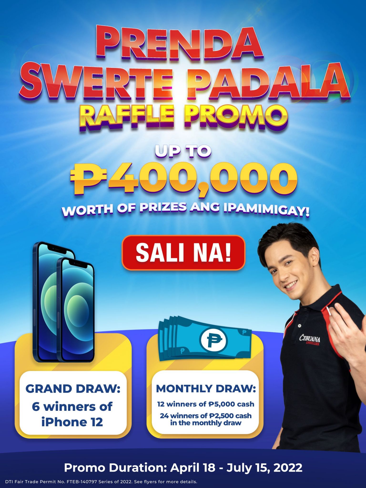 Prenda Swerte Padala Promo Cebuana Lhuillier Pawnshop